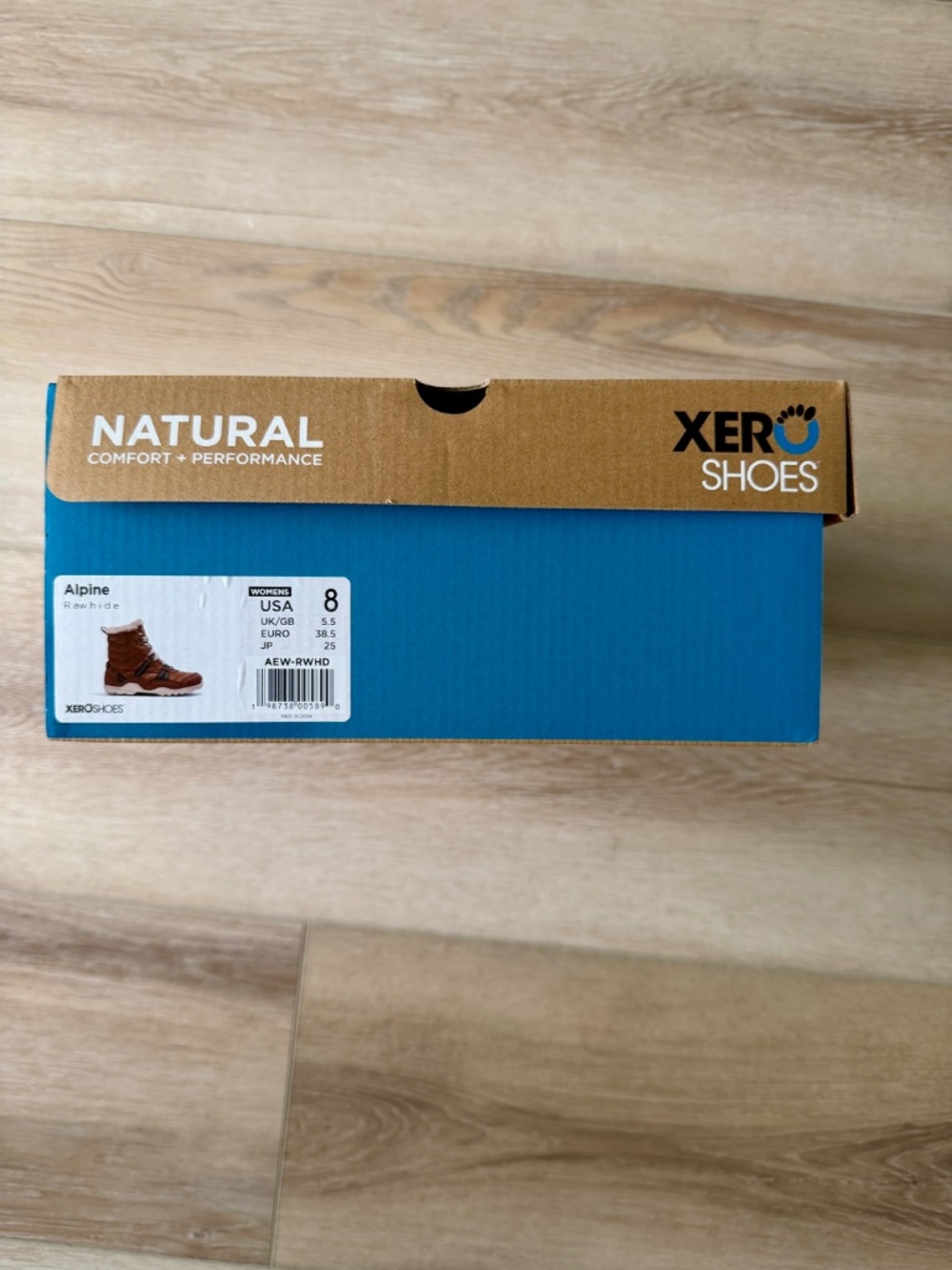 Xero Shoes Alpine Women Size 8 Rawhide - Never Worn, Tag Still On - Picture 6 of 8